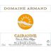 Domaine Armand Cairanne Cotes du Rhone Villages Blanc 2015 Front Label