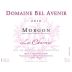 Domaine Bel Avenir Morgon Les Charmes 2010 Front Label