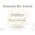 Domaine Bel Avenir Chenas Grand Guinchay 2013 Front Label