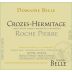 Domaine Belle Crozes-Hermitage Roche Pierre 2012 Front Label