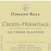 Domaine Belle Crozes-Hermitage Les Terres Blanches Blanc 2013 Front Label