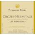 Domaine Belle Crozes-Hermitage Les Pierrelles 2009 Front Label