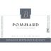 Domaine Bertrand Bachelet Pommard 2013 Front Label