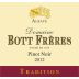 Domaine Bott Freres Pinot Noir 2012 Front Label