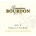 Domaine Bourdon Pouilly-Fuisse 2012 Front Label