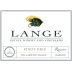 Lange Winery Reserve Pinot Gris 2016 Front Label