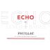 Chateau Lynch-Bages Echo de 2012 Front Label