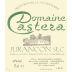 Domaine Castera Jurancon Sec 2012 Front Label