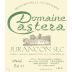 Domaine Castera Jurancon Sec 2013 Front Label