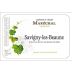 Domaine Catherine & Claude Marechal Savigny-les-Beaune Blanc 2012 Front Label