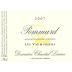 Dom. Chantal Lescure Pommard Les Vaumuriens 2007 Front Label