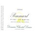 Dom. Chantal Lescure Pommard Les Bertins Premier CRU 2006 Front Label