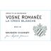 Maison Chanzy Vosne Romanee La Croix Blanche 2013 Front Label