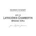 Maison Chanzy Latricieres-Chambertin Grand Cru 2013 Front Label