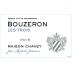 Maison Chanzy Bouzeron Les Trois 2015 Front Label