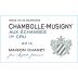 Maison Chanzy Chambolle-Musigny Aux Echanges Premier Cru 2013 Front Label