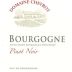 Domaine Chevrot et Fils Bourgogne Pinot Noir 2014 Front Label