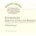 Domaine Chevrot et Fils Bourgogne Hautes Cotes de Beaune Chardonnay 2010 Front Label