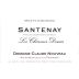 Domaine Claude Nouveau Santenay Les Charmes Dessus 2012 Front Label
