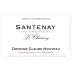Domaine Claude Nouveau Santenay Le Chainey 2012 Front Label