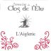 Terre de l'Elu Anjou L'Aiglerie Rouge 2012 Front Label
