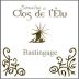 Terre de l'Elu Anjou Bastingage Blanc 2013 Front Label