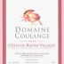 Domaine Coulange Cotes du Rhone Villages 2003 Front Label
