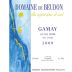 Domaine de Beudon Gamay 2009 Front Label