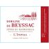 Domaine de Beyssac Cotes du Marmandais L'Initial 2014 Front Label