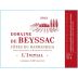 Domaine de Beyssac Cotes du Marmandais L'Initial 2013 Front Label