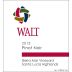 Walt Sierra Mar Vineyard Pinot Noir 2013 Front Label