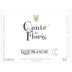 Domaine de Conte de Floris Coteaux du Languedoc Lune Blanche 2012 Front Label