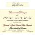Domaine de Dionysos Cotes du Rhone la Deveze 2011 Front Label