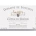 Domaine de Fontavin Cotes du Rhone 2012 Front Label