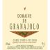 Domaine de Granajolo Corse Porto-Vecchio Blanc 2014 Front Label