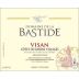 Domaine de la Bastide Cotes du Rhone Villages Visan 2014 Front Label
