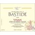 Domaine de la Bastide Cotes du Rhone Villages Visan 2013 Front Label