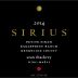 Sean Thackrey Sirius Petite Sirah 2014 Front Label