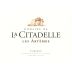 Domaine de la Citadelle Luberon Les Artemes Cuvee Blanc 2014 Front Label