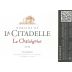 Domaine de la Citadelle Luberon Le Chataignier Cuvee Rouge 2013 Front Label