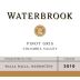 Waterbrook Pinot Gris 2010 Front Label