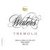 Waters Tremolo Red 2012 Front Label