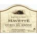 Domaine de La Mavette Cotes du Rhone 2005 Front Label