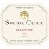 Speedy Creek Winery Sangiovese 2014 Front Label