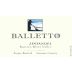 Balletto Winery Zinfandel 2016 Front Label