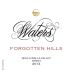 Waters Forgotten Hills Vineyard Syrah 2012 Front Label