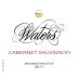 Waters Cabernet Sauvignon 2011 Front Label