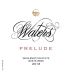 Waters Prelude White 2013 Front Label