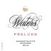 Waters Prelude White 2014 Front Label