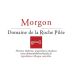 Domaine de la Roche Pilee Morgon 2011 Front Label